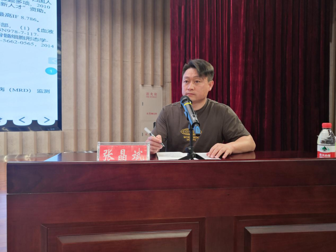 致敬&middot;奋斗者&mdash;&mdash;商城县人民医院医学检验科主任张晶斌